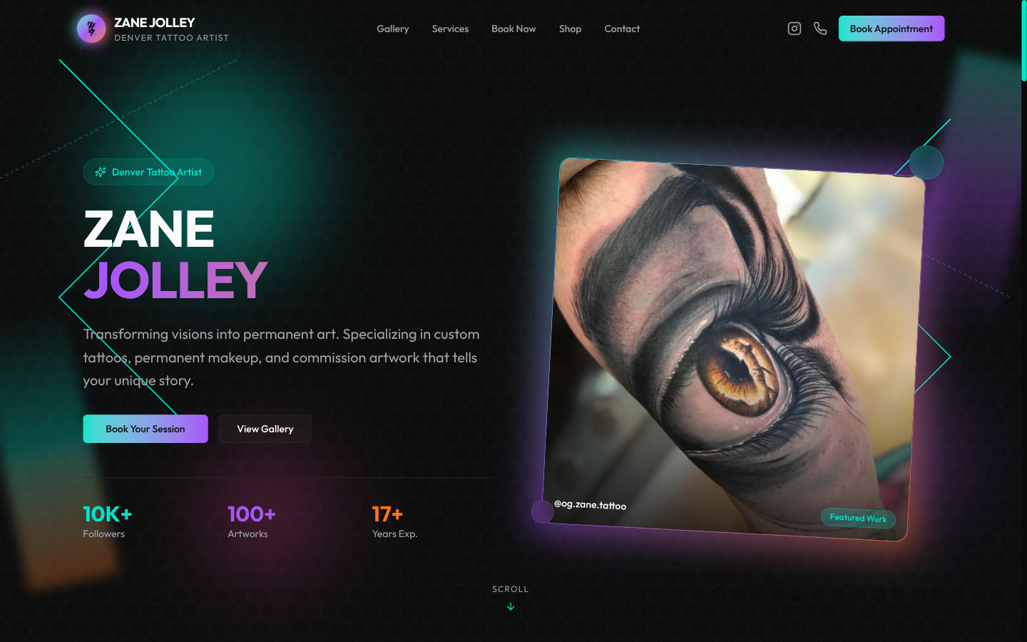 Zane Jolley Art preview